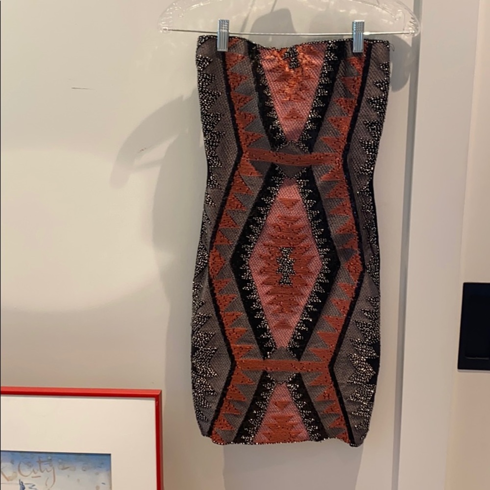 Sequin Tube Dress